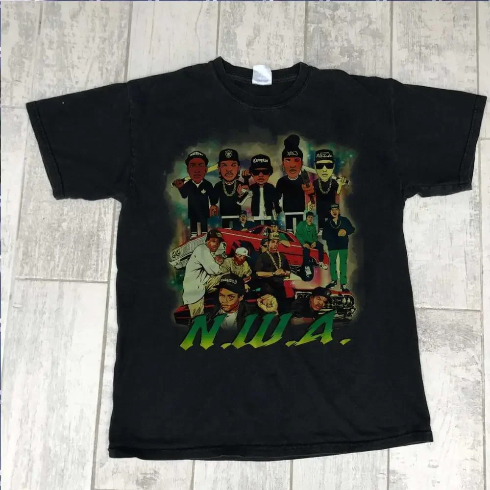 NWA Straight Outta Compton Hip Hop Rap Graphic Streetwear Fan Unisex T-Shirt
